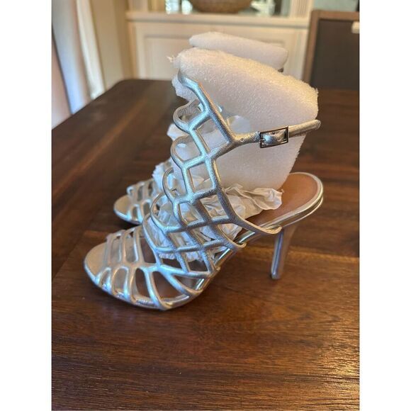 Madden Girl Womens Directt Cage Heels - Picture 2 of 12